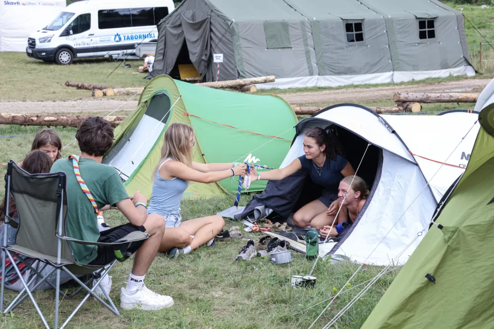 - 02.08.2025 - Zlet 2025 – največje vseslovensko taborjenje mladih, Sežana//FOTO: Jaka Gasar