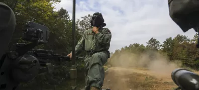 - Tank M-84 - bojno gosenično vozilo - 12.10.2023 - Slovenska vojska (SV) - oklepniki – bojna vozila - oborožitev //FOTO: Luka Cjuha