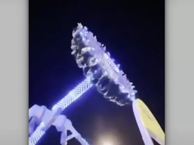 Nesreča v zabaviščnem parku.