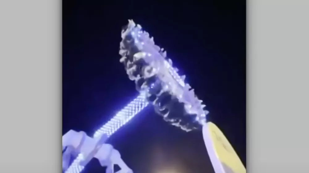 Nesreča v zabaviščnem parku.