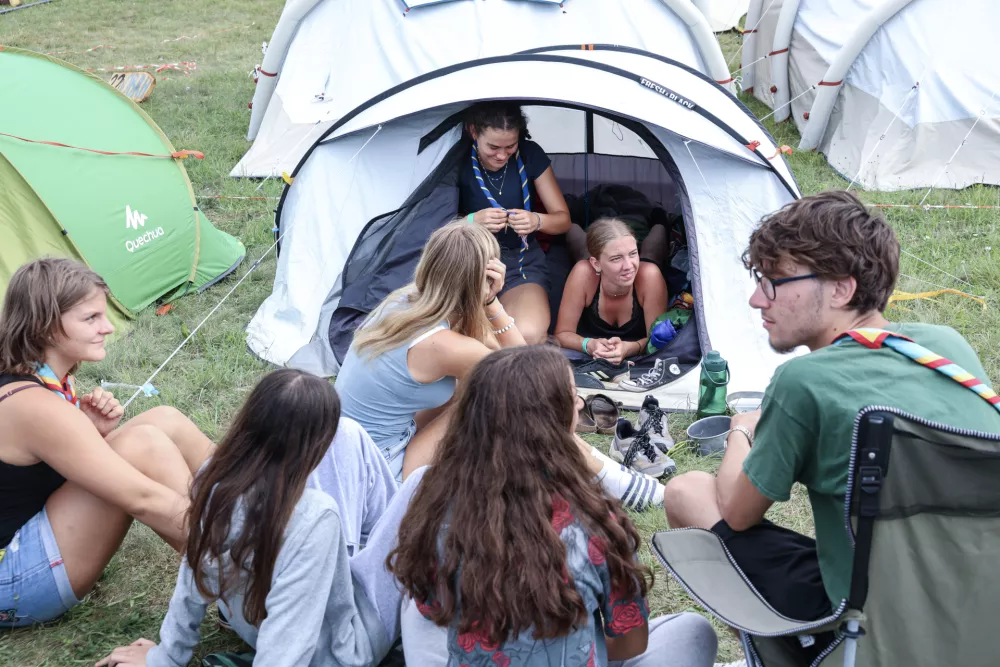 - 02.08.2025 - Zlet 2025 – največje vseslovensko taborjenje mladih, Sežana//FOTO: Jaka Gasar