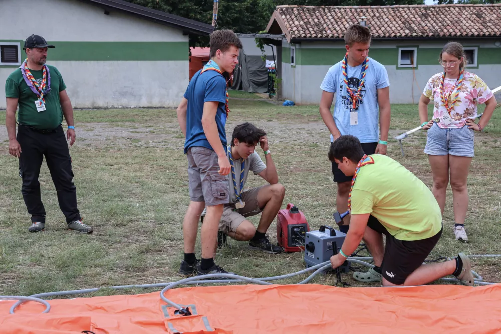 - 02.08.2025 - Zlet 2025 – največje vseslovensko taborjenje mladih, Sežana//FOTO: Jaka Gasar