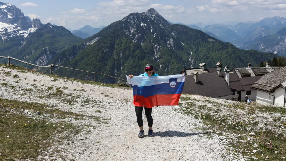 - Slovenski navijači.- 27.05.2023 - Kolesarska dirka po Italiji Giro d'Italia 2023 – 20. etapa - gorski kronometer Trbiž - Svete Višarje (18,6 km),//FOTO: Bojan Velikonja