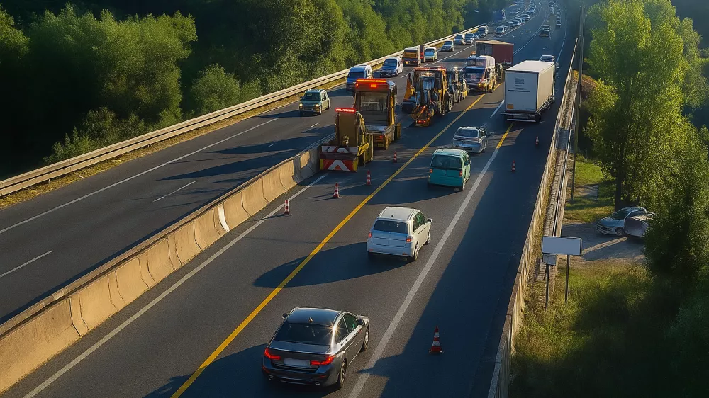 Prometna nesreča na štajerski avtocesti