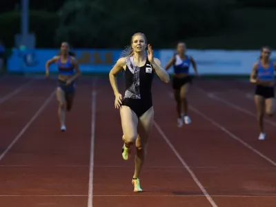 ﻿Maja Mihalinec- 16.07.2020 – atletika – 15. memorial Matica Šušteršiča in Patrika Cvetana - atletski miting na stadionu ŽAK v Ljubljani //FOTO: Luka Cjuha.