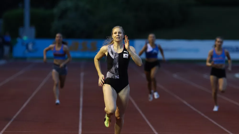 Maja Mihalinec- 16.07.2020 &ndash; atletika &ndash; 15. memorial Matica &Scaron;u&scaron;ter&scaron;iča in Patrika Cvetana - atletski miting na stadionu ŽAK v Ljubljani //FOTO: Luka Cjuha.