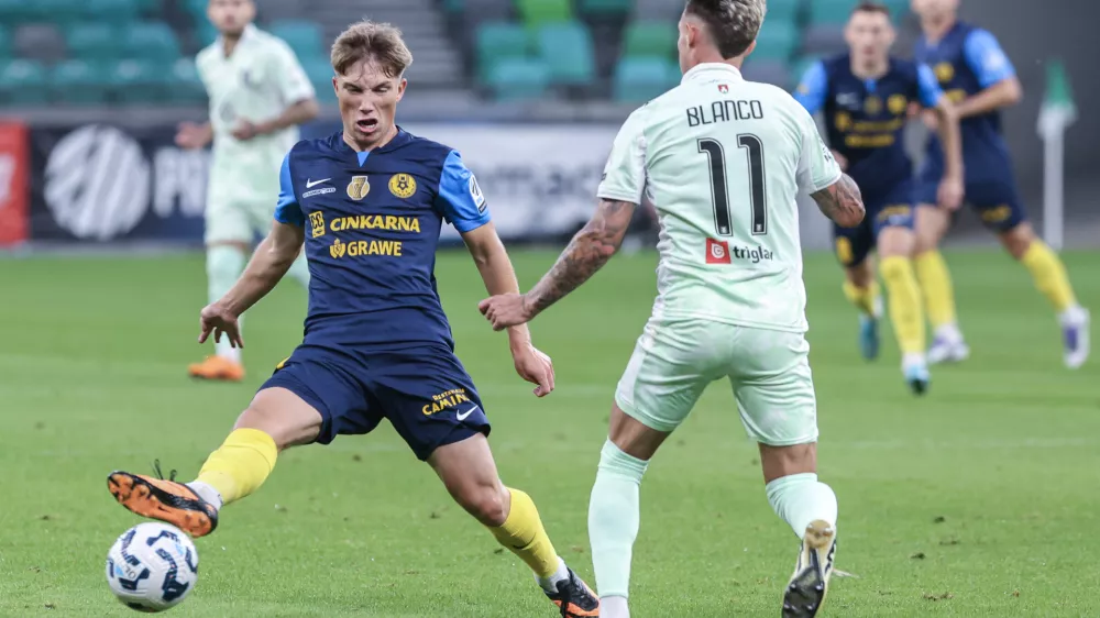 Florjan Jev&scaron;enak- 03.08.2025 - nogomet - 1.SNL - Olimpija: Celje, Stožice//FOTO: Jaka Gasar