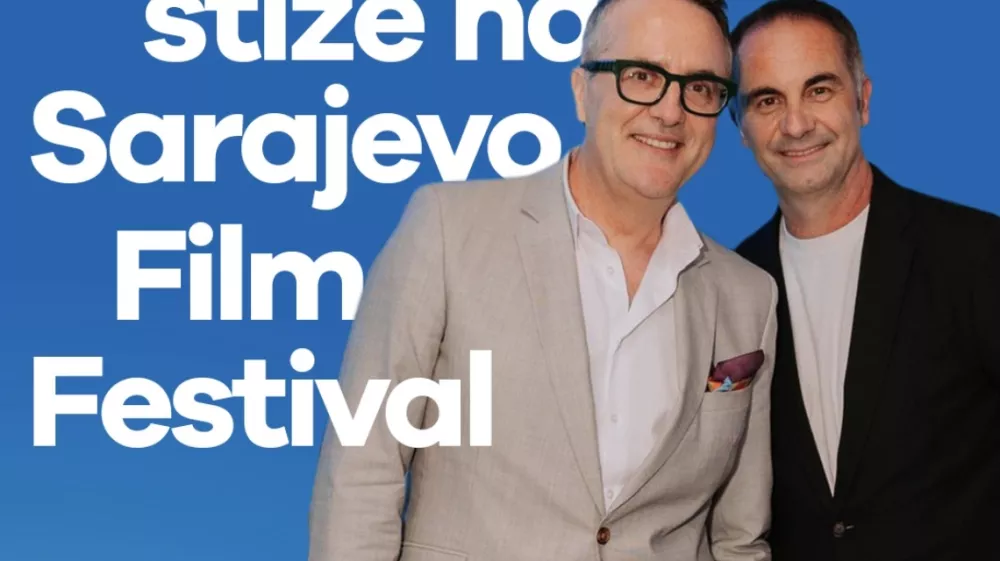 Tarik Filipović (levo) in Joško Lokas bosta sodelovala v Sarajevu. F instagram