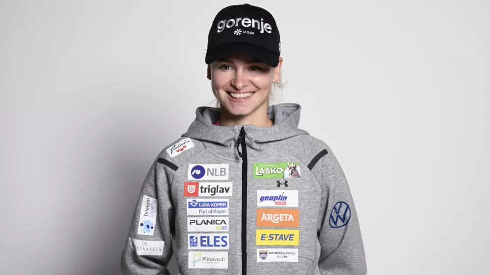 Nika Vodan (Križnar)08.10.2024 Predstavitev reprezentanc Smučarske zveze Slovenije SZS, Ljubljanski grad FOTO: Nik Erik Neubauer