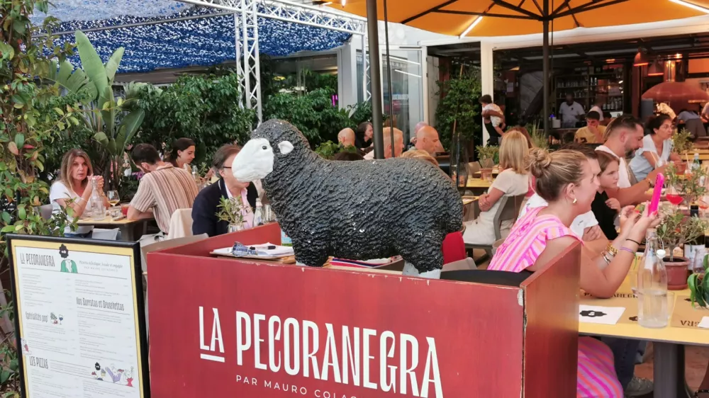 Picerija La Pecoranegra v Mentonu