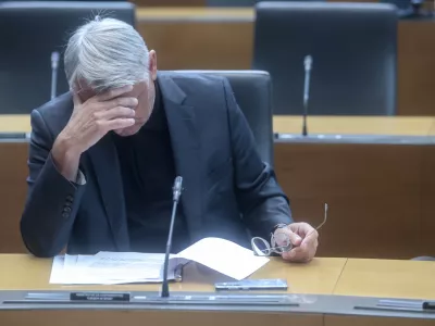 Matjaž Han- 07.07.2025 - začetek redne seje DZ s poslanskimi vprašanji ministrskemu zboru; DZ, velika dvorana, Šubičeva 4, LJUBLJANA​//FOTO: Jaka Gasar