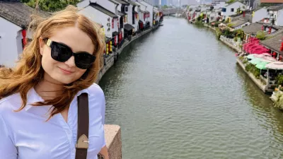 Katarina Založnik na Kitajskem / Foto: Osebni Arhiv