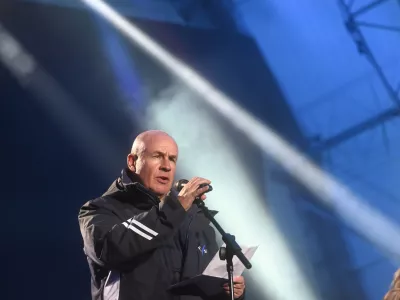 Johan Eliasch, predsednik Mednarodne smučarske in deskarske zveze- 21.02.2023 – Kranjska Gora - otvoritvena slovesnost 43. svetovnega prvenstva v nordijskem smučanju PLANICA 2023 - največji športni dogodek v zgodovini Slovenije, //FOTO: Nik Erik Neubauer