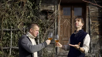 Sergej (levo) in Aleksij Skrbin (desno) 