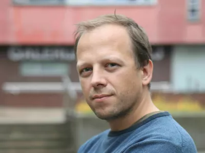 - 27.10.2023 – Miha Turk, novinar Dnevnik//FOTO: Tomaž Skale