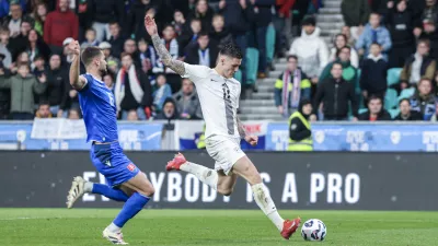 Benjamin Šeško- 23.03.2025 - nogomet - UEFA - Slovenija: Slovaška //FOTO: Jaka Gasar