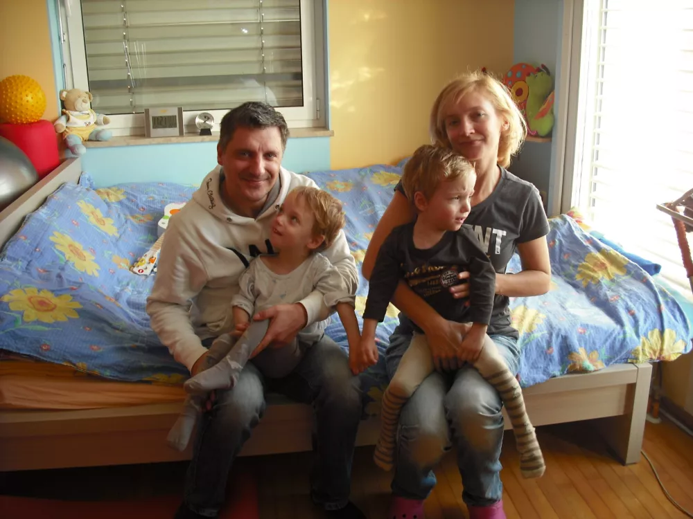 iskrica nedeljskega nedeljski dnevnik družina Strazberger / Foto: Matjaž Kranjec