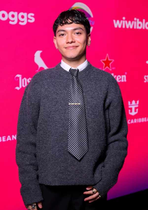 LONDON, ENGLAND - APRIL 13: JJ attends the London Eurovision Party 2025 at HERE at Outernet on April 13, 2025 in London, England. (Photo by Joe Maher/Getty Images) / Foto: Joe Maher