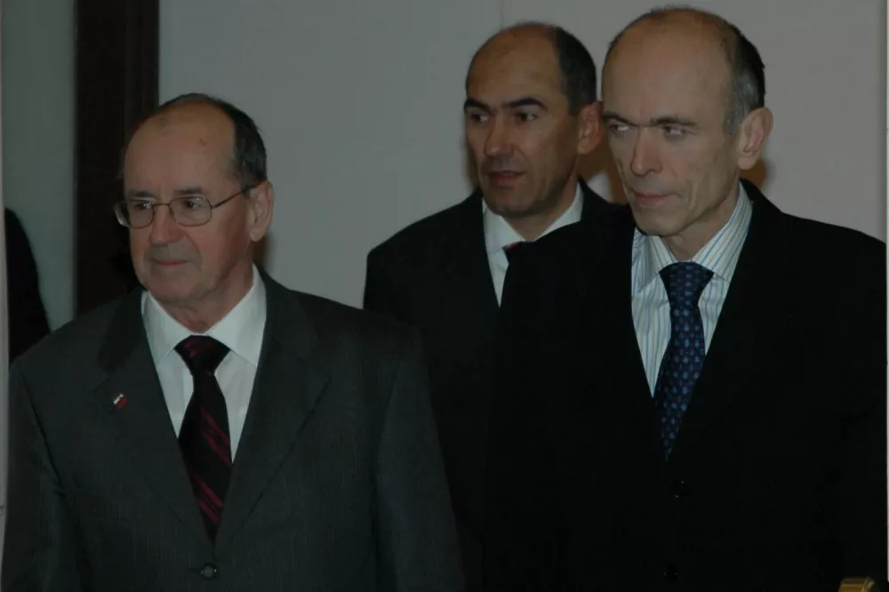 Cukjati Janša Drnovšek / Foto: Alenka Žavbi