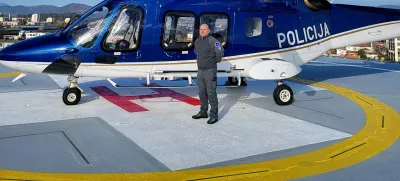 Gregor Kovač, vodja korporativne varnosti in organizacijski vodja heliporta Splošne bolnišnice Celje