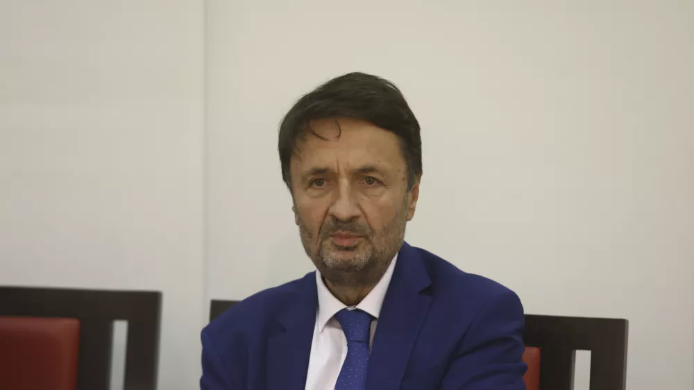 župan Občine Zagorje ob Savi Matjaž Švagan- 04.10.2023 - 23. Slovenska GAZELA 2023 – regijski izbor najboljših najhitreje rastočih podjetij v organizaciji časnika Dnevnik – razglasitev Savinjsko-zasavske gazele 2023 v Zagorju ob Savi //FOTO: Luka Cjuha