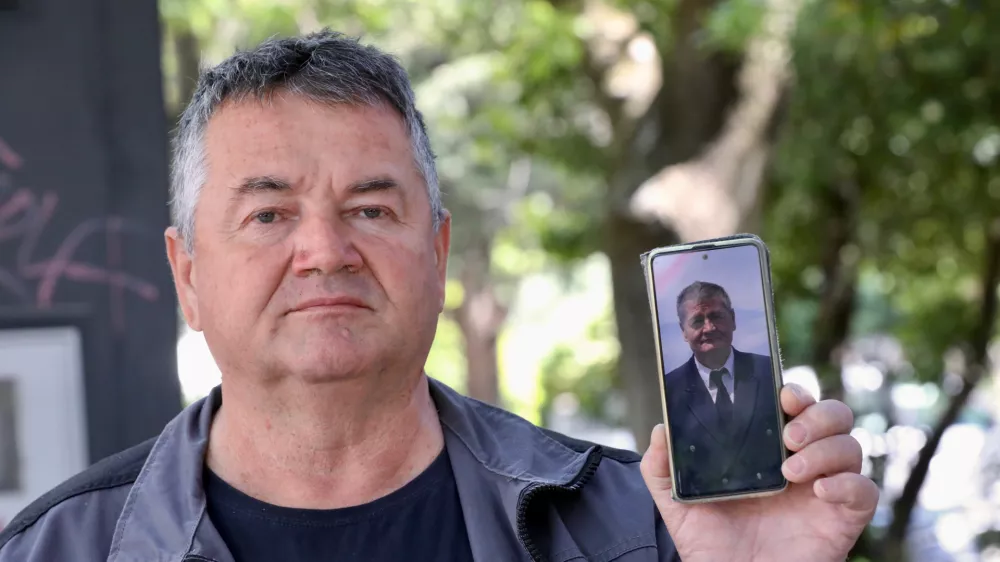 Jozo Bekavac, brat obsojenega kapitana dolge plovbe Marka Bekavca.