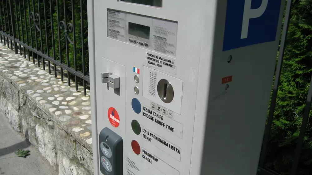 parkomat, ljubljana, parkirni avtomat