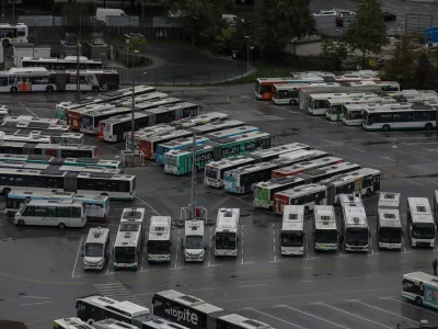- 27.09.2022 – Panorama Ljubljana - LPP - Ljubljanski potniški promet - mestni avtobusi  //FOTO: Luka Cjuha
