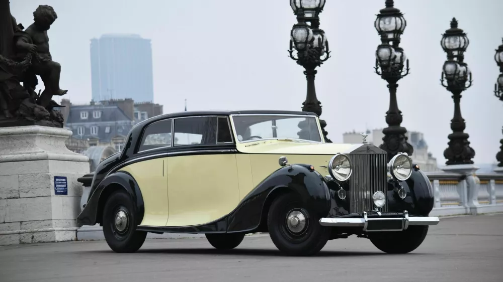 Simbol luksuza: Prvi povojni rolls-royce je bil silver wraith