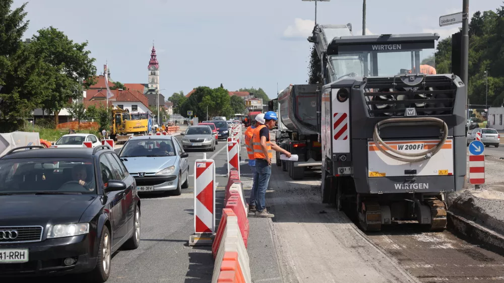 - 02.06.2025 - prenova Celovške ceste//FOTO: Jaka Gasar