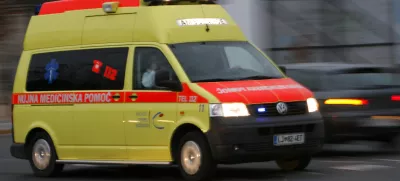 reševalno vozilo, urgentno vozilo, rešilec, KC,  FOTO: Matej PovšeOPOMBA: ZA OBJAVO V ČASOPISU DNEVNIK