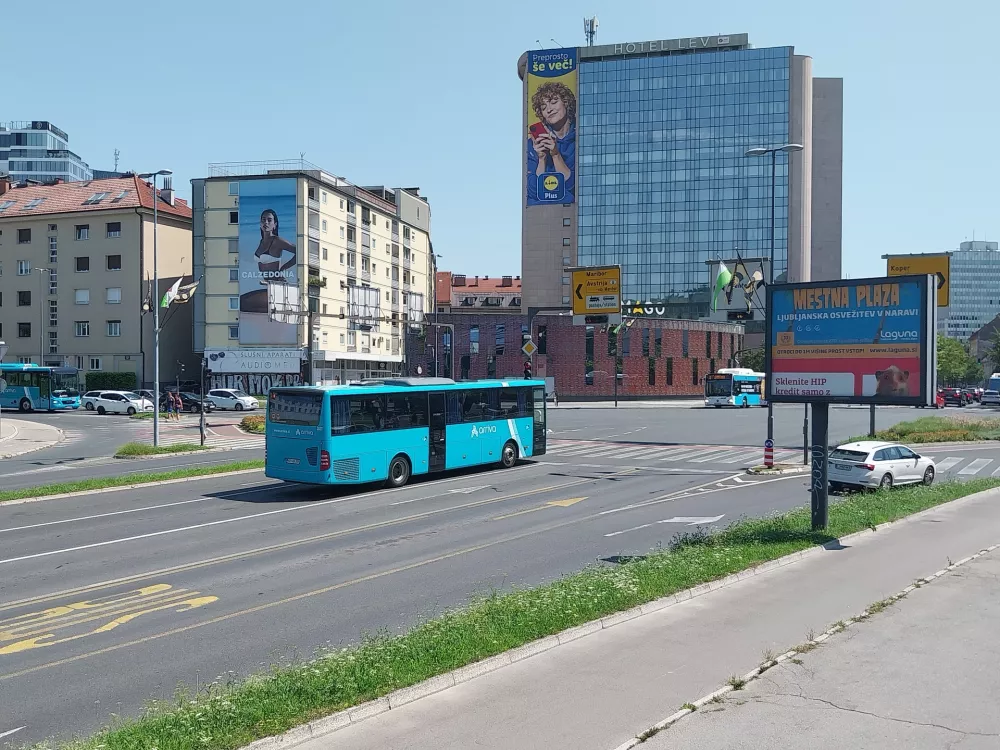 Križišče pri Iliriji bodo preuredili, a so redkobesedni glede ukrepov