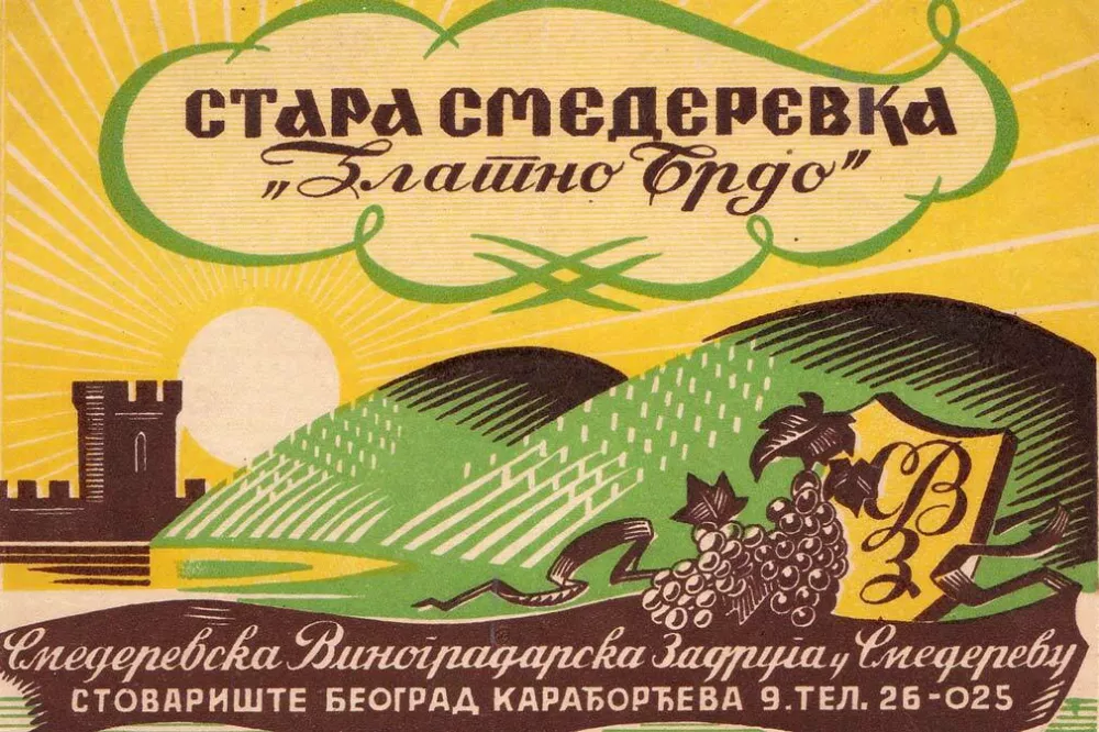 Originalna etiketa Stare smederevke / Foto: Arhiv