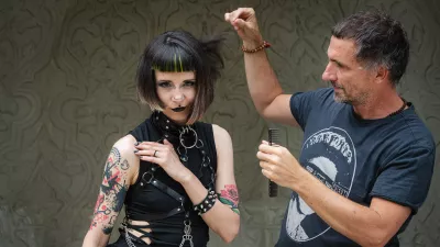 Frizer Matjaž Cej / Foto: Jernej Humar