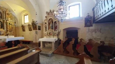 Cerkev sv. Nikolaja na Gradišču v Petrušnji vasi / Foto: Vesna Levičnik