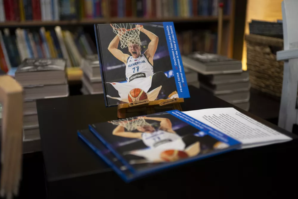 Luka Dončić20.08.2025 - Predstavitev knjige 77: Osrečenost v času Luke Dončića Foto: Nik Erik Neubauer 