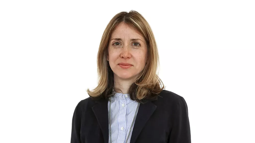 Veronika Rupnik ŽenkoZA ONLINE - Redakcija Dnevnik 2024 - portreti za komentarje in kolumne - kolumnisti - komentatorji – novinarji - portret //FOTO: Luka Cjuha / Foto: Luka Cjuha