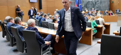 Predsednik SDS Janez Janša.