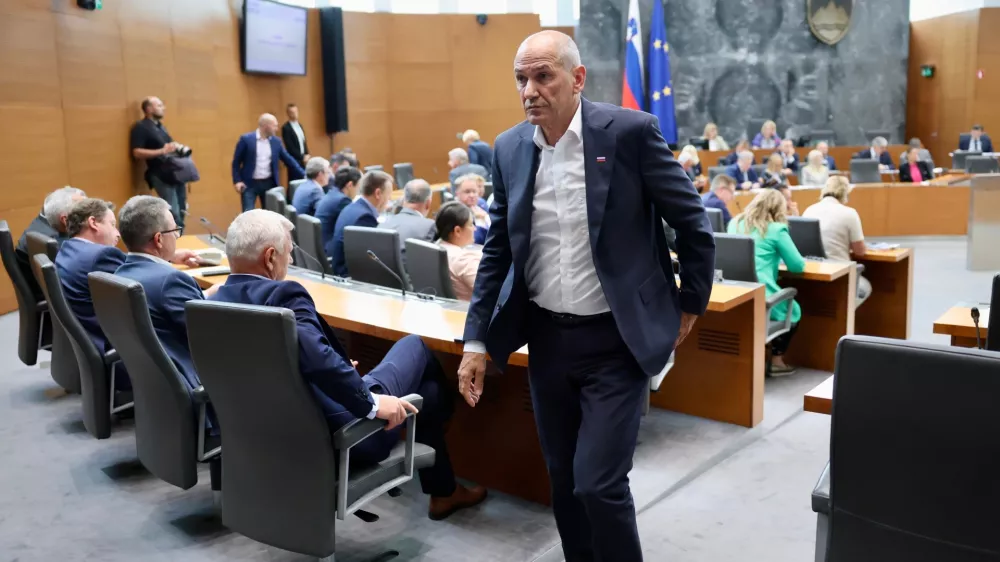 Predsednik SDS Janez Janša.