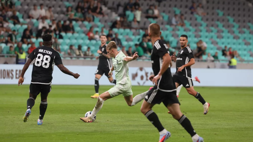 2108.2025. Nogomet Olimpija - Noah. Foto: Bojan Velikonja 