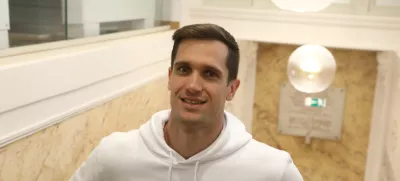 Gregor Ropret13.05.2024 - novinarska konferenca Odbojkarske zveze Slovenije pred začetkom svetovne lige narodovFOTO: Luka Cjuha