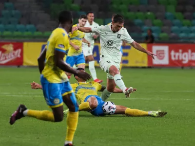  - 17.08.2025. - Nogomet 1. SNL NK Olimpija - NK Koper.//FOTO: Bojan Velikonja