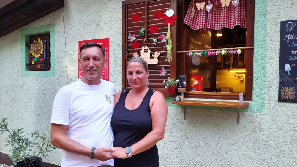 Priljubljena izletniška točka, kot zelena dnevna soba nad mestom