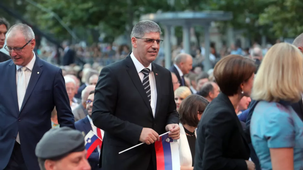 ﻿minister za notranje zadeve Boštjan Pokljukar- - 24.06.2019 - Državna proslava ob 28. obletnici samostojne Slovenije - Dan državnosti//FOTO: Jaka Gasar