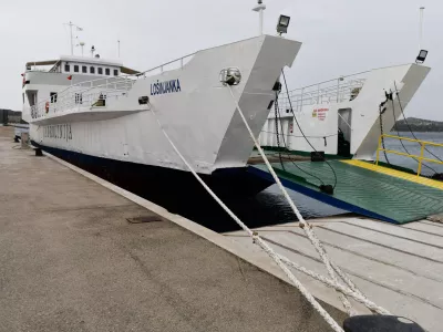 10.02.2024., Sibenik - Zbog jakog juga prekinute brodska trajektna linija prema sibenskim otocima. Photo: Hrvoje Jelavic/PIXSELL