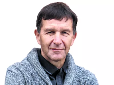 07.01.2025. - Bogdan Biščak, politični analitik, bivši politik strank LDS in Zares.//FOTO: Bojan Velikonja