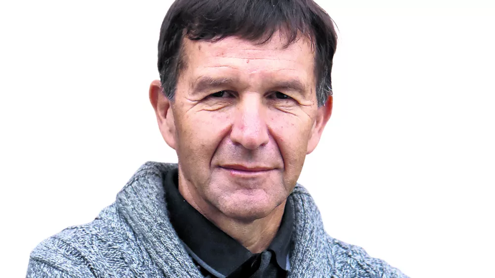 07.01.2025. - Bogdan Biščak, politični analitik, bivši politik strank LDS in Zares.//FOTO: Bojan Velikonja