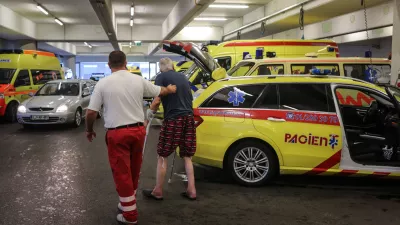 - 10.08.2016 - Interna klinika UKC v Ljubljani - internistična prva pomoč   //FOTO: Luka Cjuha.