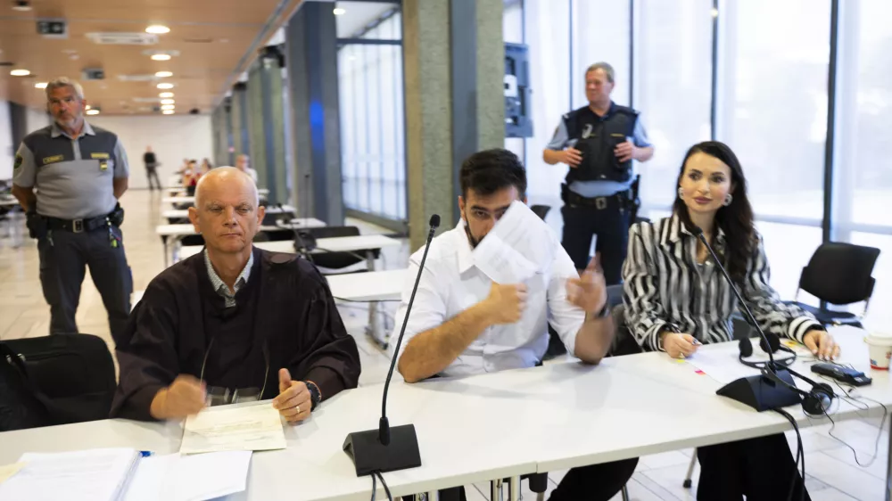 Satko ZovkoKavaški klanmafijski umor20.08.2025 - Predobravnavni narok za domnevne morilce Satka Zovka, gospodarsko razstaviščeFoto: Nik Erik Neubauer 