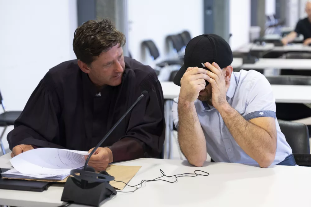 Satko ZovkoKavaški klanmafijski umor20.08.2025 - Predobravnavni narok za domnevne morilce Satka Zovka, gospodarsko razstaviščeFoto: Nik Erik Neubauer 